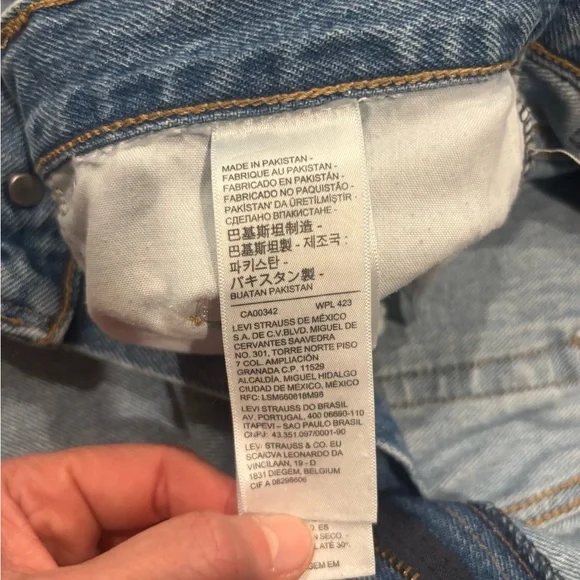 Levi’s SilverTab ’94 Baggy Jeans – Light Wash, Size W27/L31, Y2K Vintage Style - Picture 4 of 6